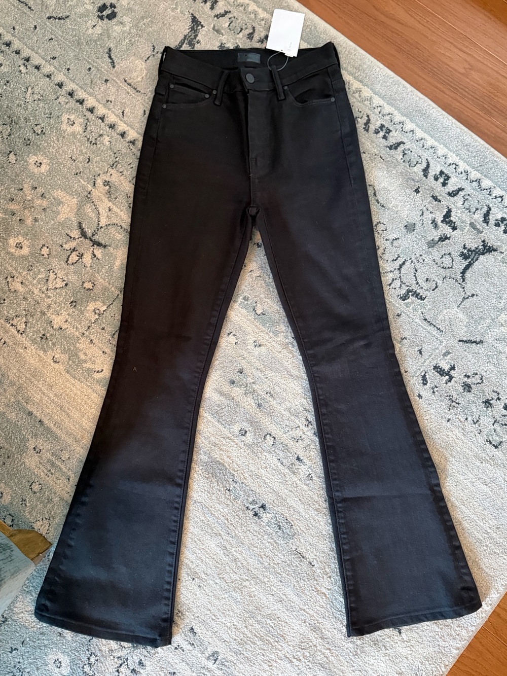 Mother Weekender Jeans In Pitch NWT 25 black